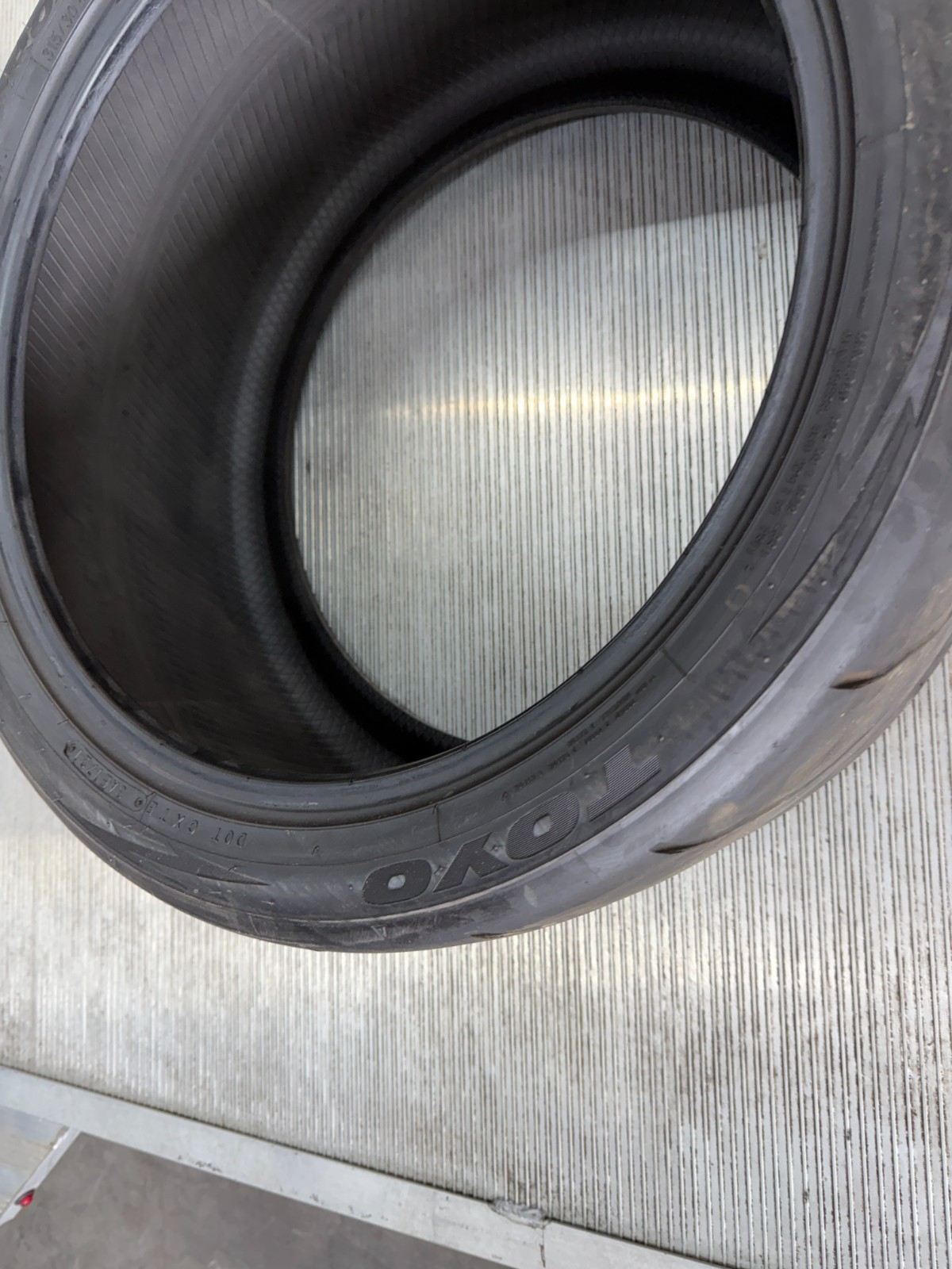 (2) TOYO PROXES R888R 315/30ZR20 TIRES AUDI R8 LAMBORGHINI HURACAN (USED)