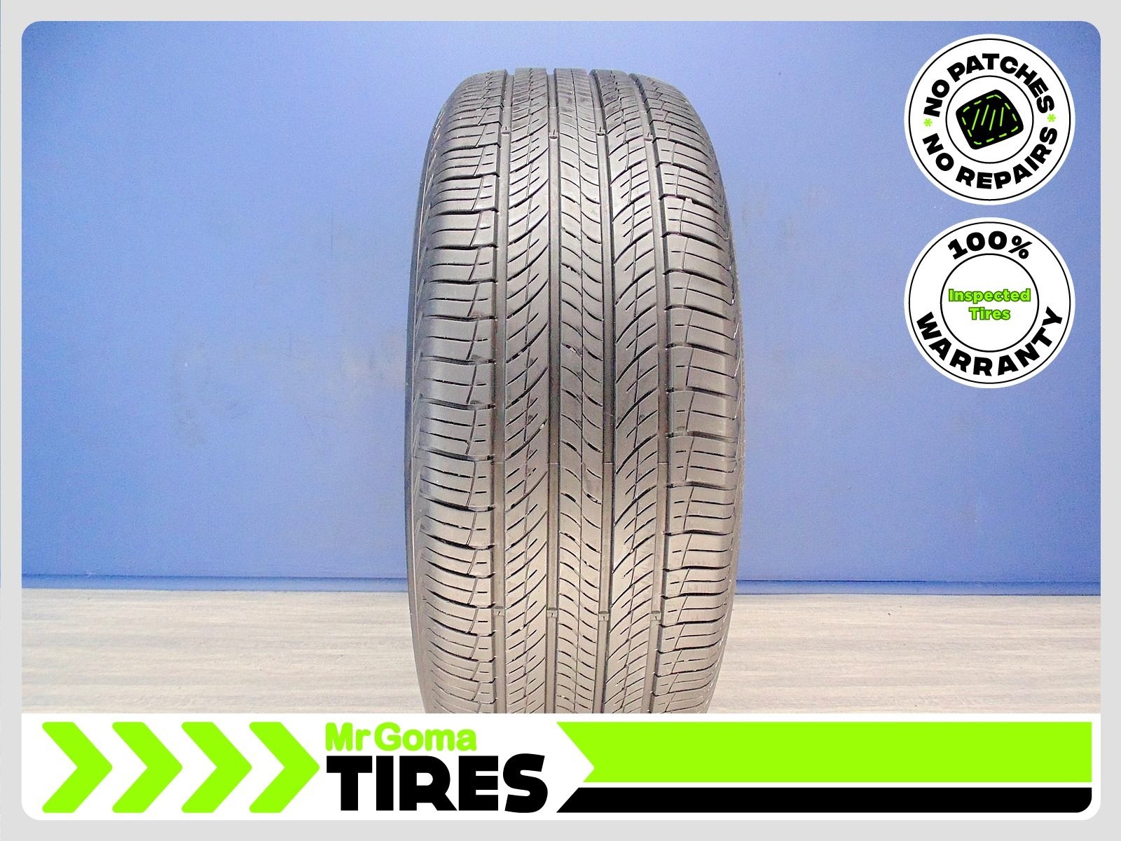 1 HANKOOK DYNAPRO HP2 KONTROL 225/60R17 USED TIRE 7.0/32 TREAD 99H 2256017
