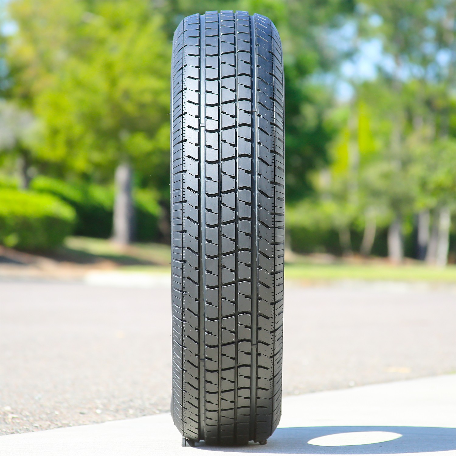 One Tire Suntek HD Trail 2 Semi Steel ST 225/75R15 Load E 10 Ply Trailer