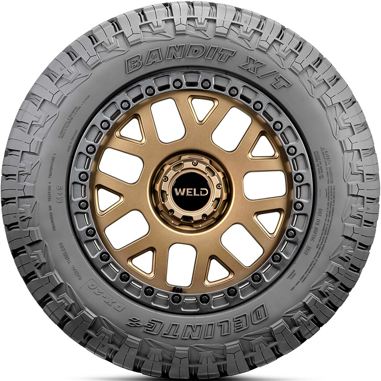 4 Tires LT 285/70R17 E 10 Ply Delinte DX-20 Bandit X/T XT Extreme Terrain
