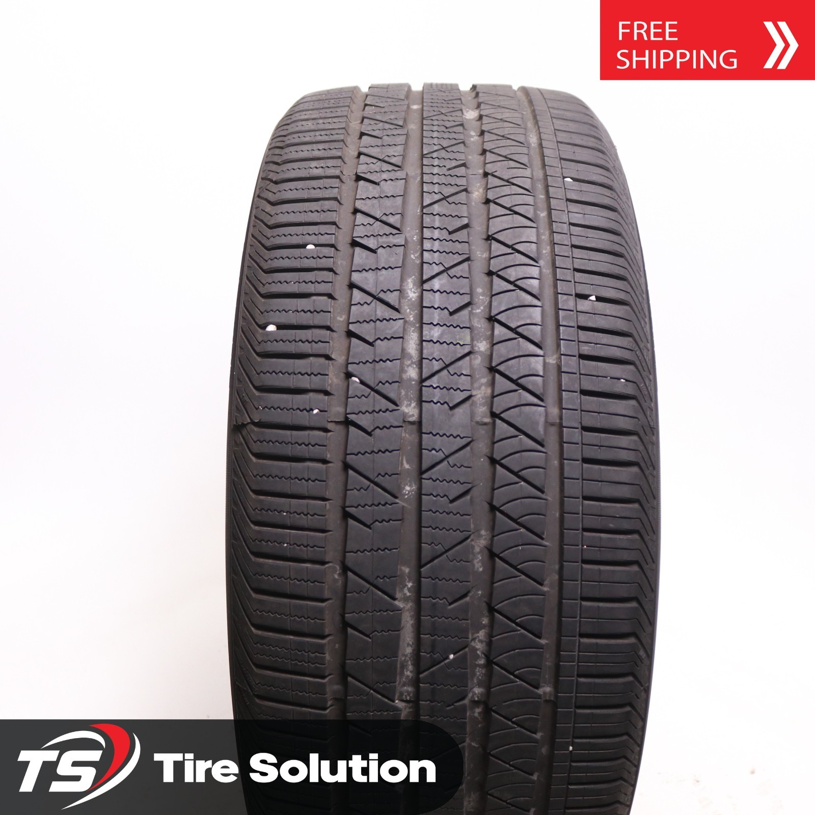 Set of 2 Used 265/45R21 Continental CrossContact LX Sport AO – 108H – 8.5-9/32