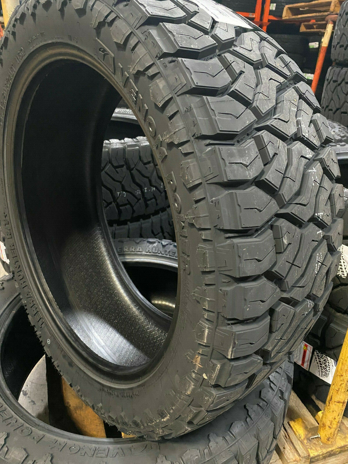 1 NEW 35X14.50R22 F Venom Terra Hunter R/T+ 35 14.50 22 AT/ MT Tires AT 12 ply