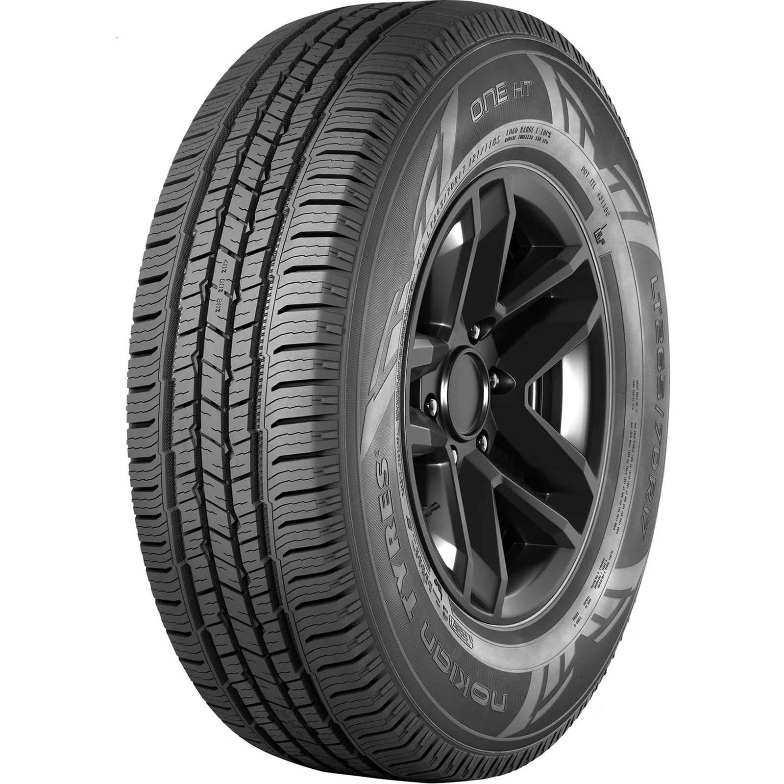 Set of 4 Nokian One HT LT265/70R18/10 10-Ply 124S Tires 2657018 265 70 18