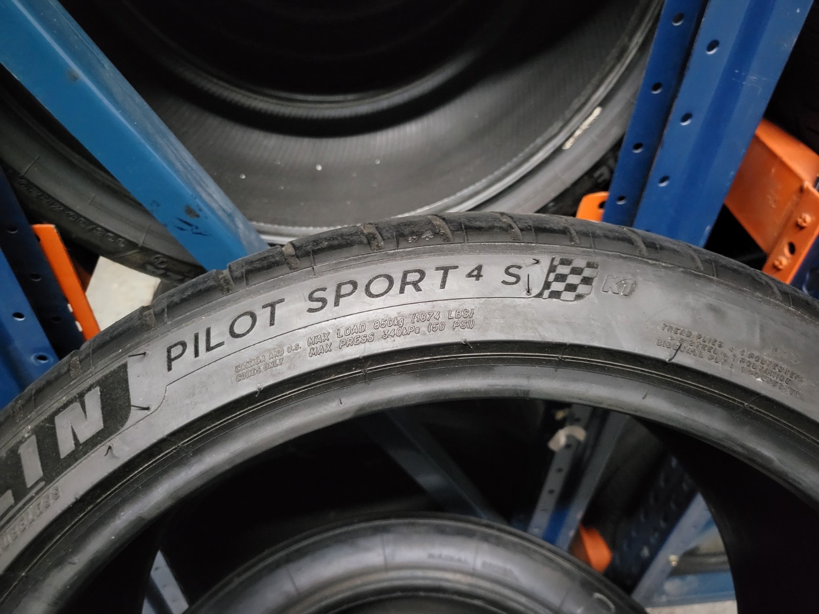 2 SUPER NICE 275/35/20 MICHELIN PILOT SPORT 4 S K1 275/35ZR20 102Y 9/32 NO PATCH