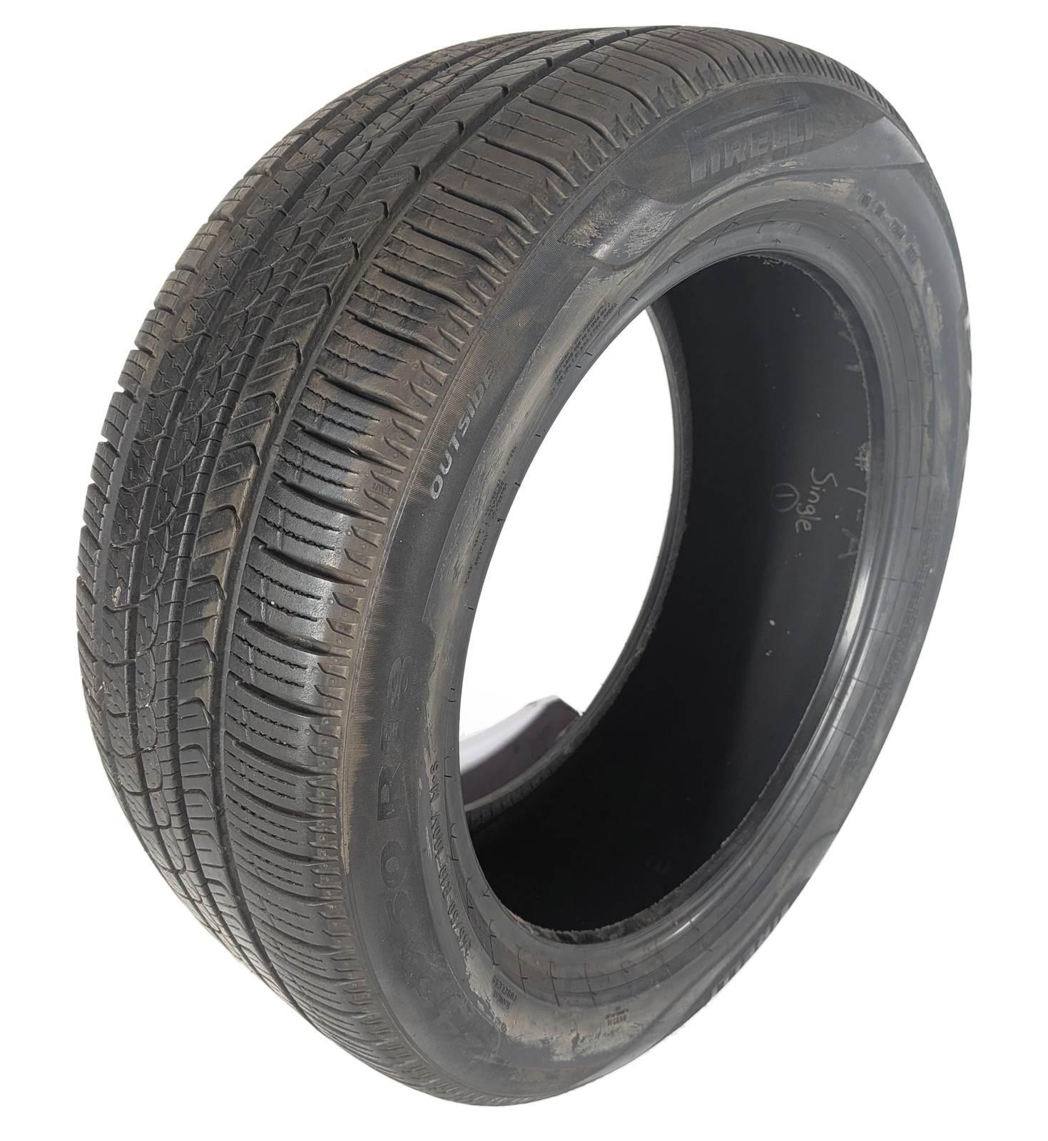 PIRELLI P7 AS PLUS 3 245/50R18 100V M+S ALL SEASON TIRE 9/32 SINGLE