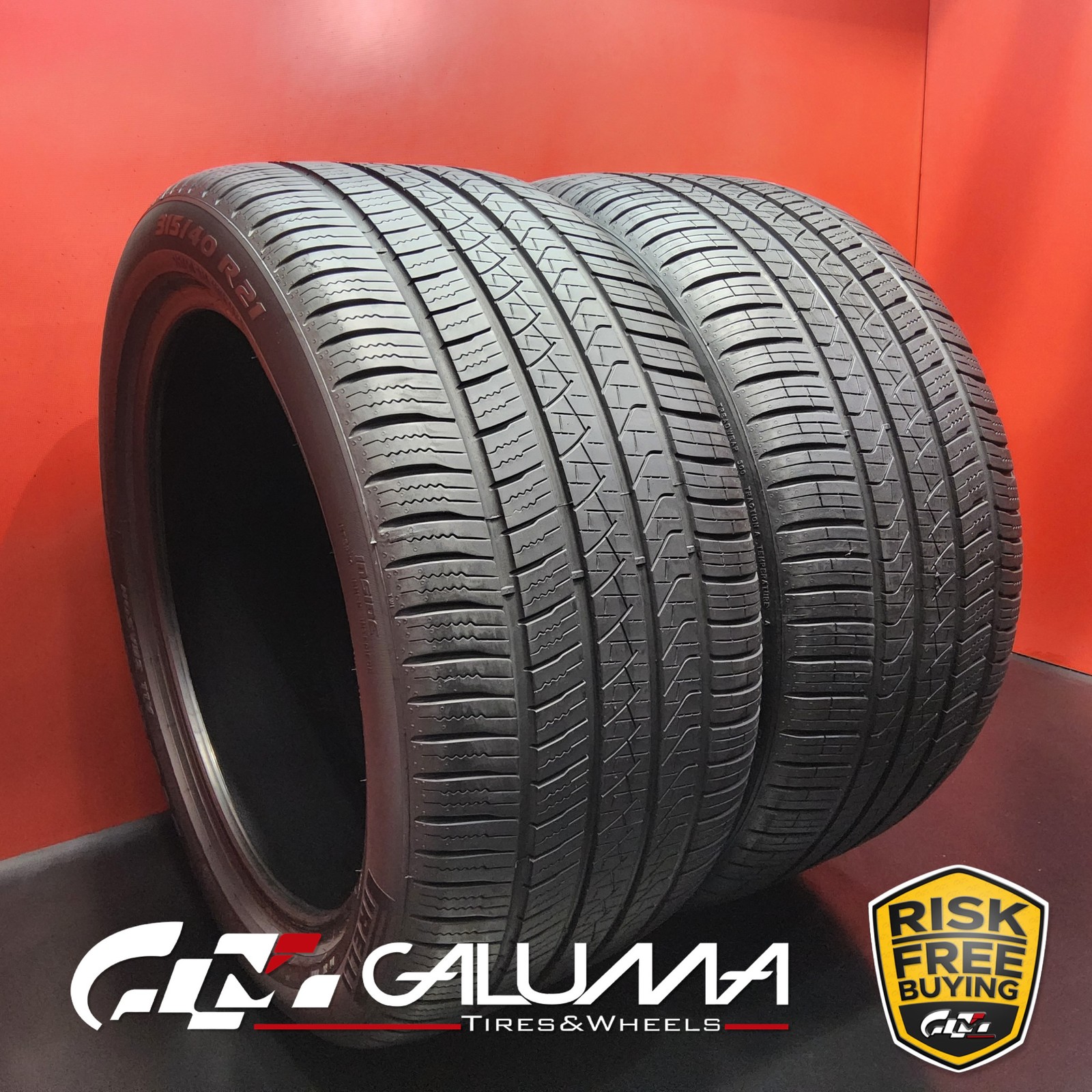 Set of 2 Tires Pirelli Scorpion Zero All season (MO) 315/40R21 315/40/21 #94401