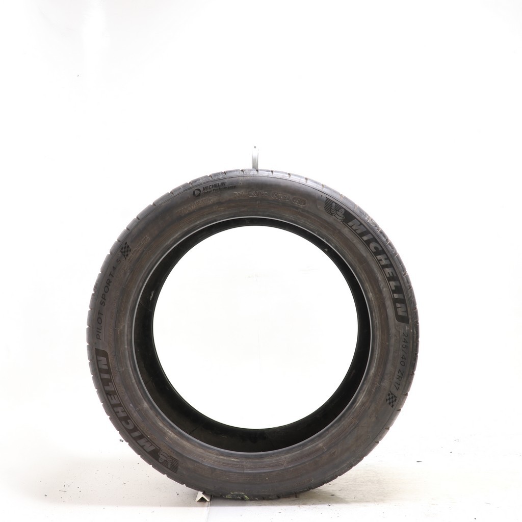 Used 245/40ZR17 Michelin Pilot Sport 4 S 95Y – 7.5/32