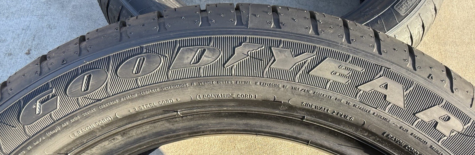 FOUR BRAND NEW 245/50R18 Goodyear Eagle LS2 All Season ★ BMW Run Flat ROF Tires
