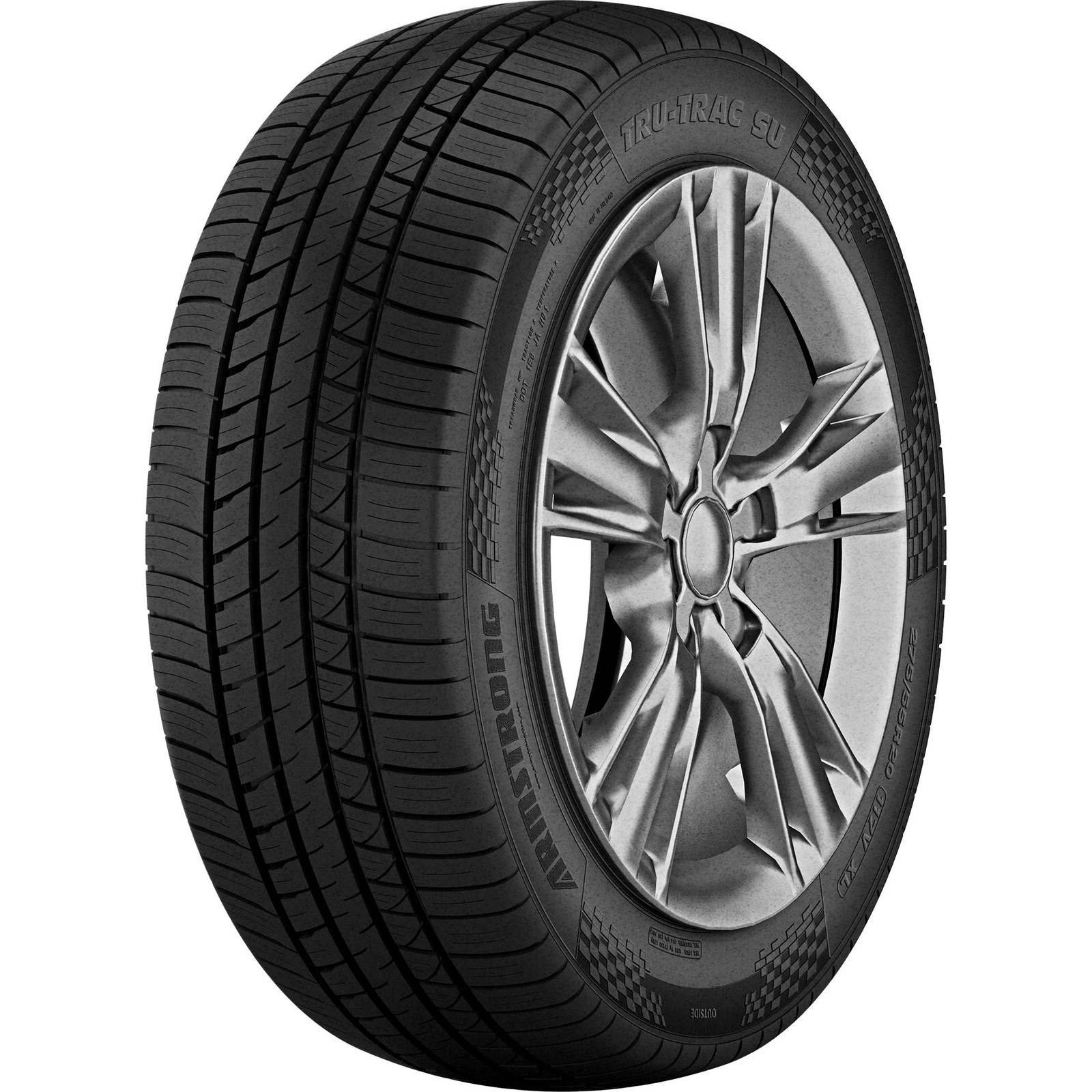 1 New Armstrong Tru-trac Su – 265/40r20 Tires 2654020 265 40 20