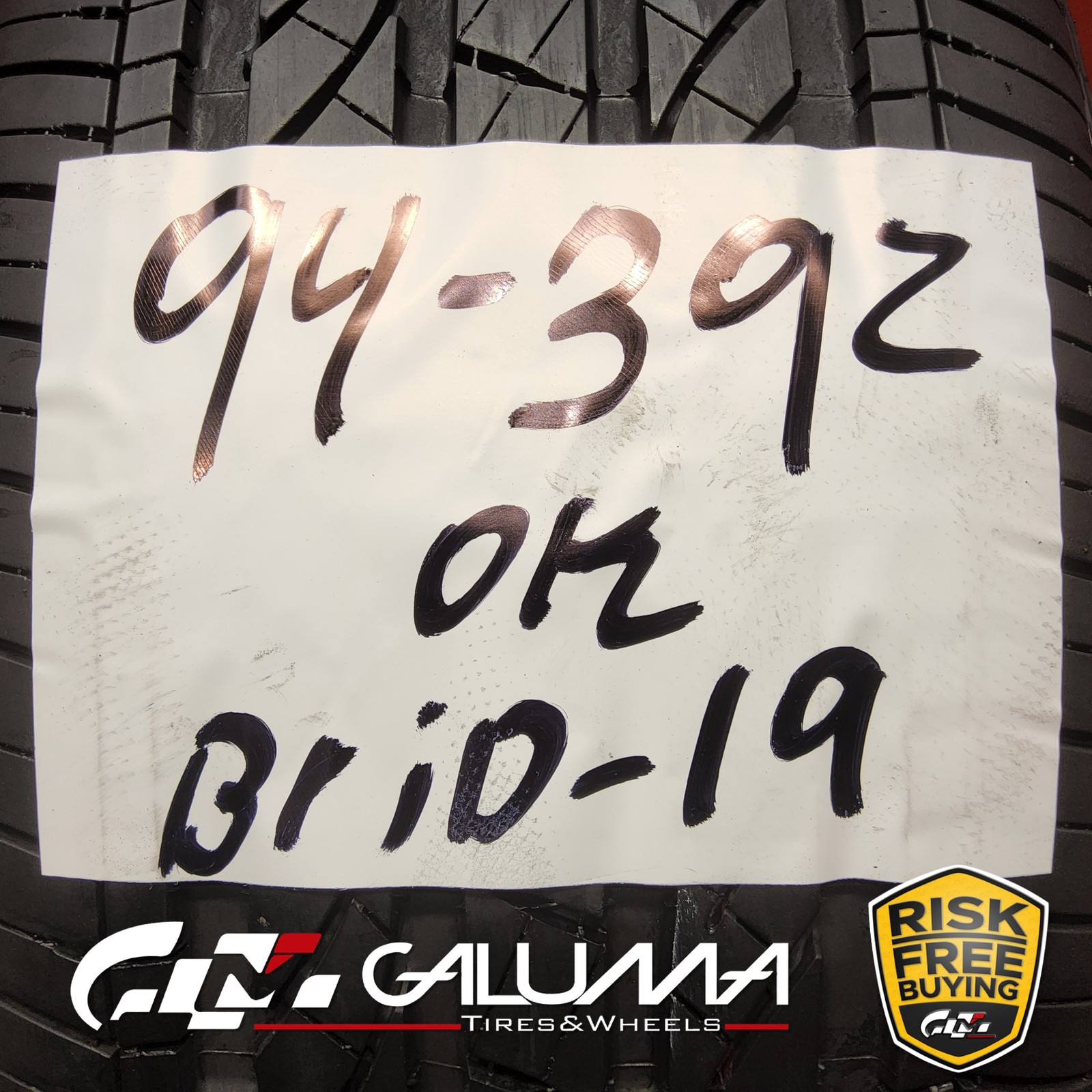 Set of 2 Tires Bridgestone Dueler H/P Sport AS RFT Run Flat 245/50R19 105H 94392