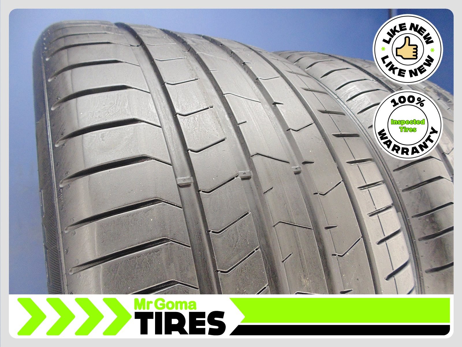 2 PIRELLI P ZERO PZ4 RSC RFT XL 315/35R21 USED TIRES 8/23 TREAD PZERO 3153521