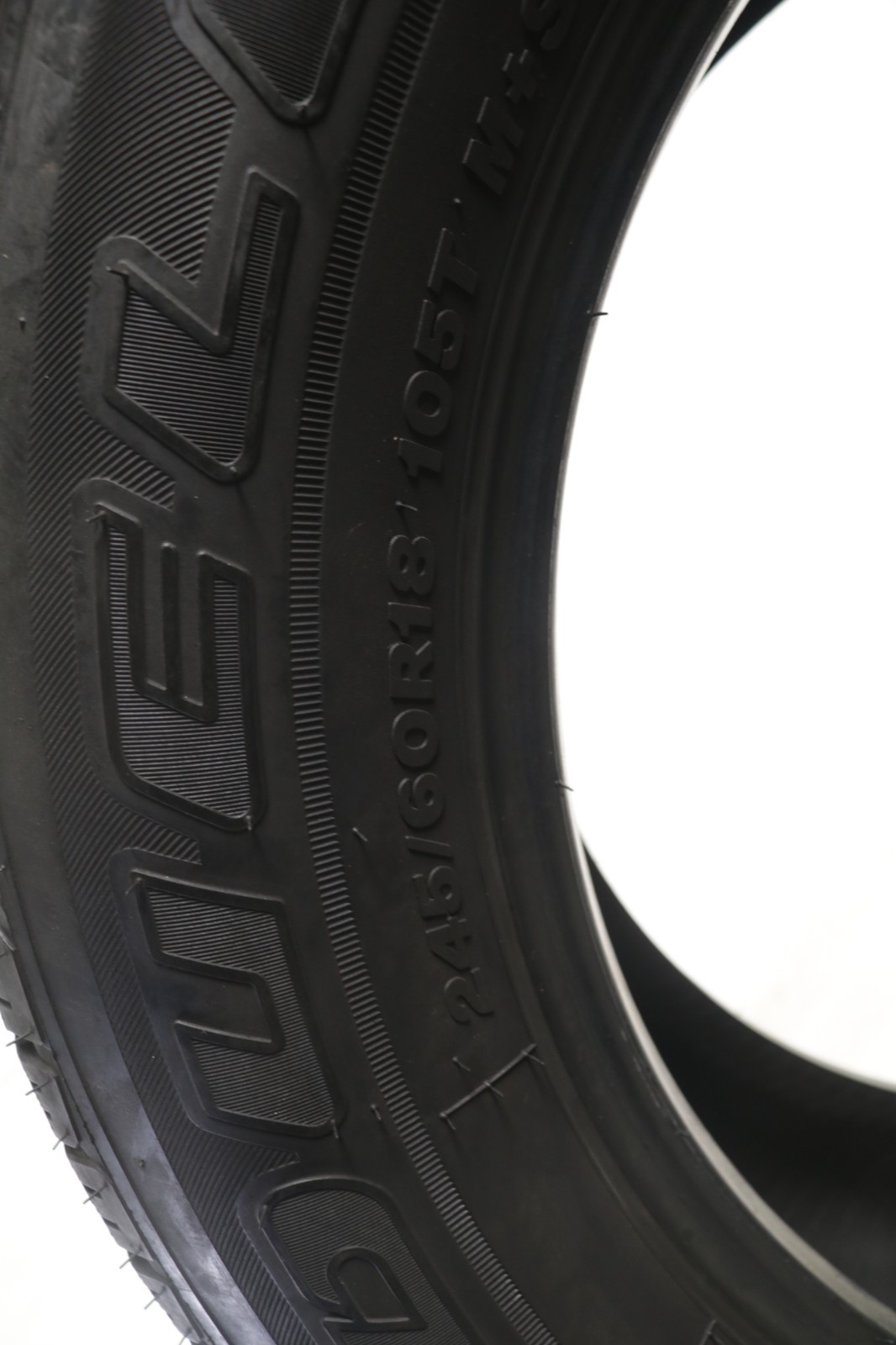 Set of 4 Used 245/60R18 Bridgestone Dueler LX – 105T – 8.5-9.5/32