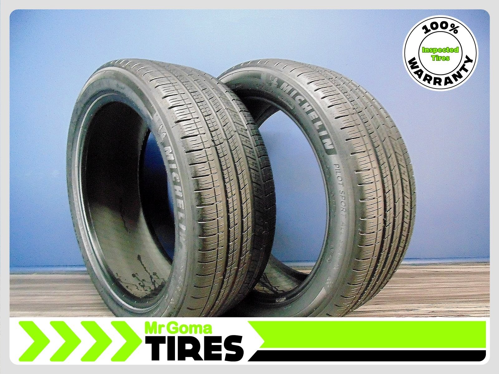 2 Michelin Pilot Sport All Season 4 NEO XL 255/45R21 106V Tread 7/32 22554521