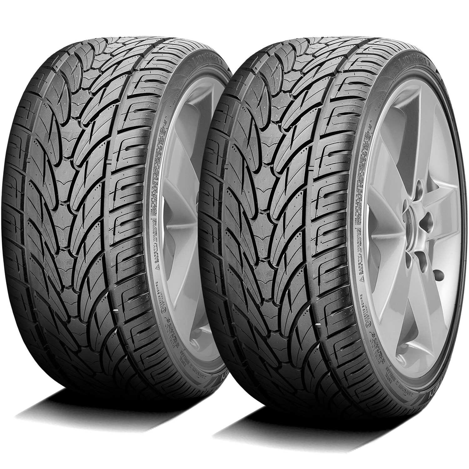 2 Tires Lionhart LH-TEN 295/30ZR22 295/30R22 103W XL A/S Performance