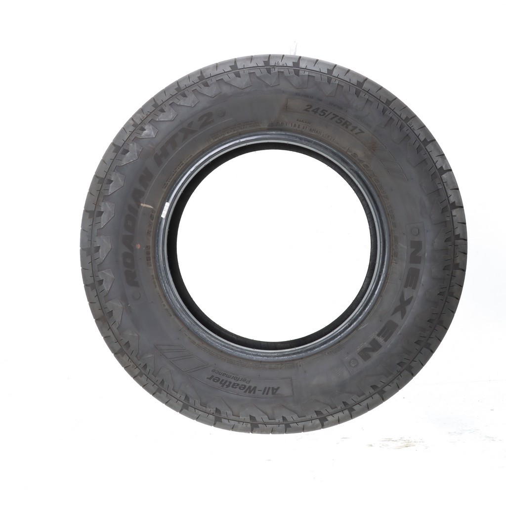 Set of (4) Used 245/75R17 Nexen Roadian HTX 2 RH51 112S – 9-9.5/32