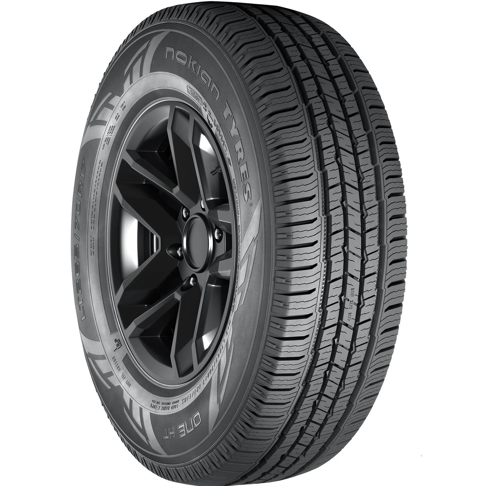 Set of 2 Nokian One HT LT265/70R18/10 10-Ply 124S Tires 2657018 265 70 18