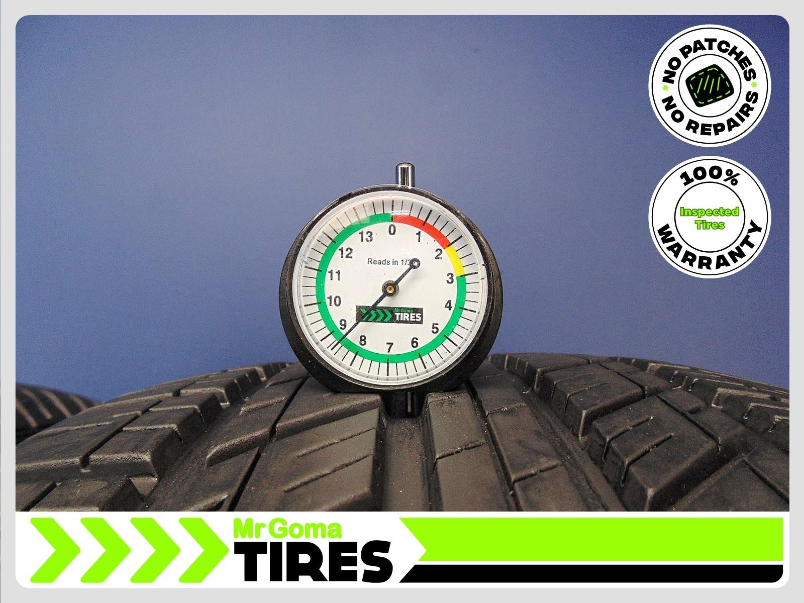 2 IROMAN RB-SUV XL 255/55R20 USED TIRES 8.8/32 TREAD 110H NO PATCHES 2555520