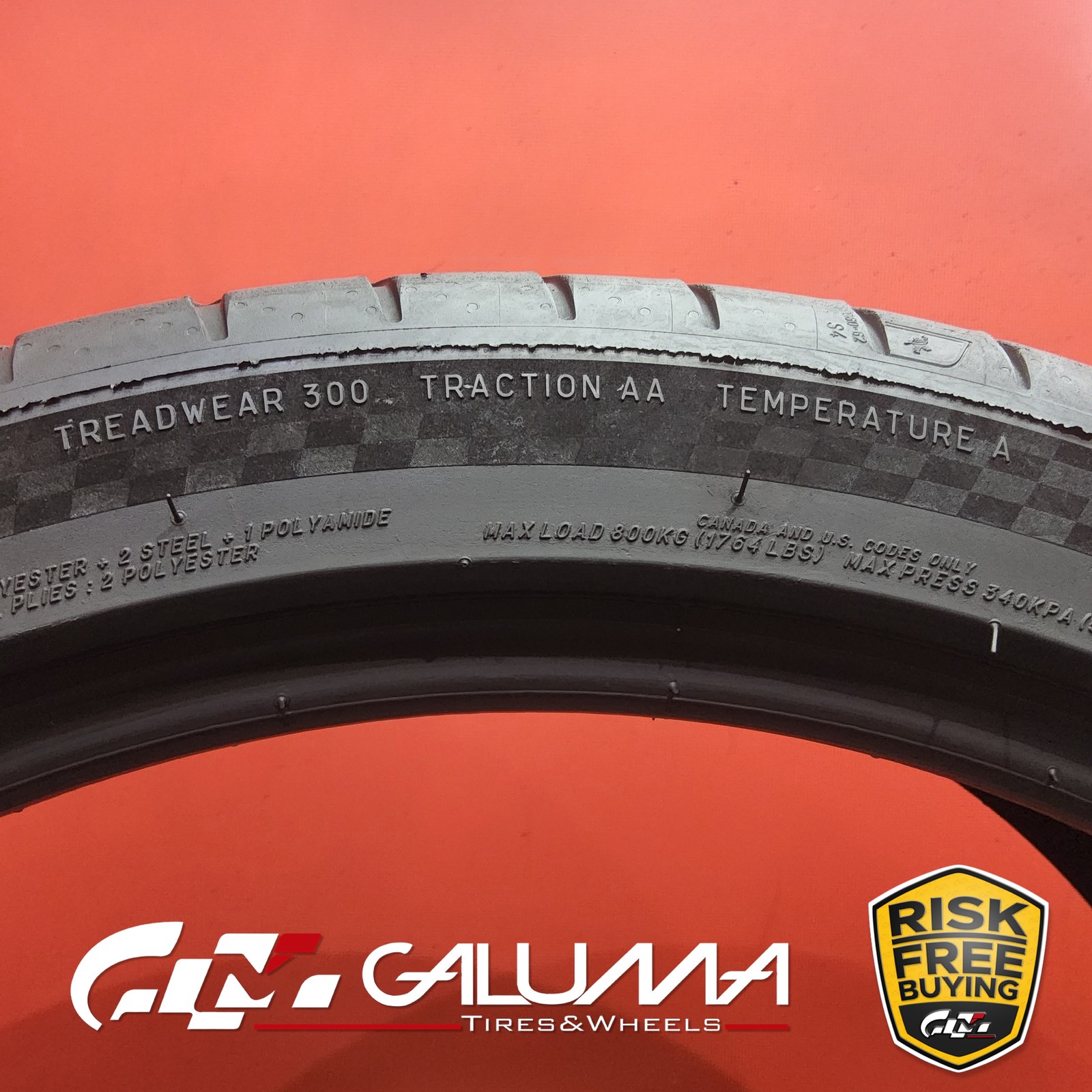 Set of 2 Tires Michelin Pilot Sport 4S XL 245/40ZR21 245/40/21 No Repairs #95687