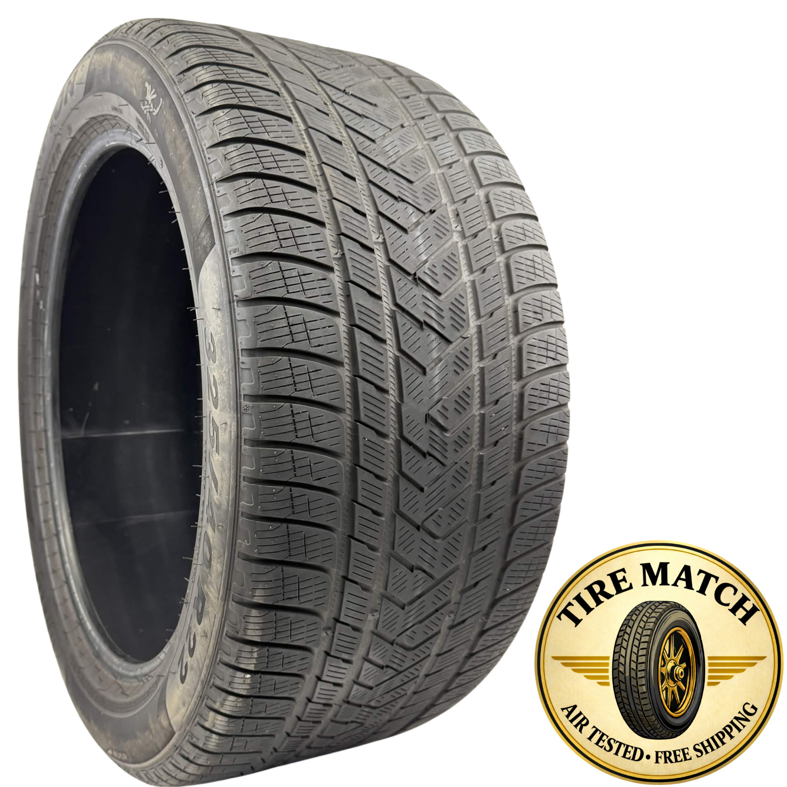 Used 325/40R22 Pirelli Scorpion Winter MO 114V 5/32 (DOT 25)