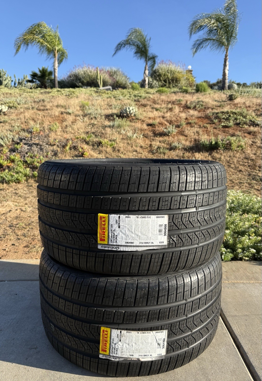 4X NEW Pirelli Cinturato P7 All Season N1 Porsche PNCS 2X 275/35R21 2X 315/30R21