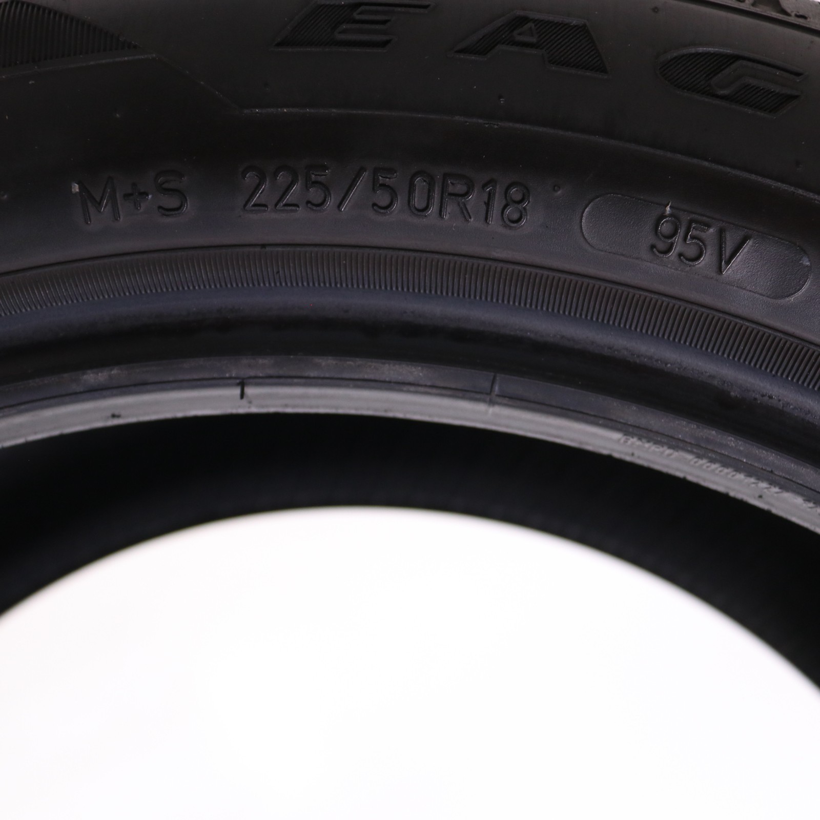 Set of 2 Used 225/50R18 Goodyear Eagle Sport Run Flat – 95V – 7-8/32