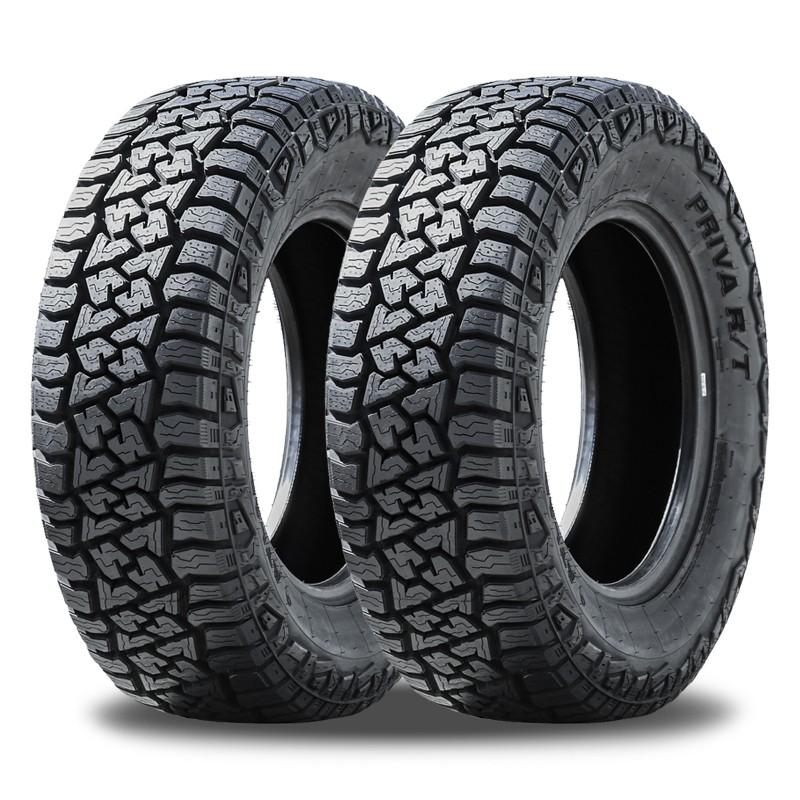 4 Atlas Priva R/T LT305/55R20 125/122Q Mud+All Terrain Hybrid Tires 12 Ply LR F