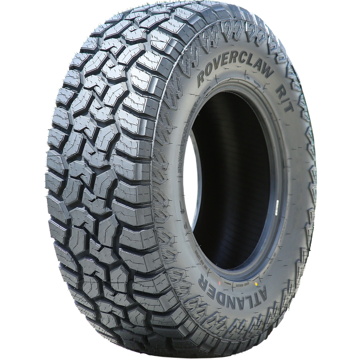 2 Tires LT 33X12.50R17 Atlander Roverclaw R/T RT Rugged Terrain Load E 10 Ply
