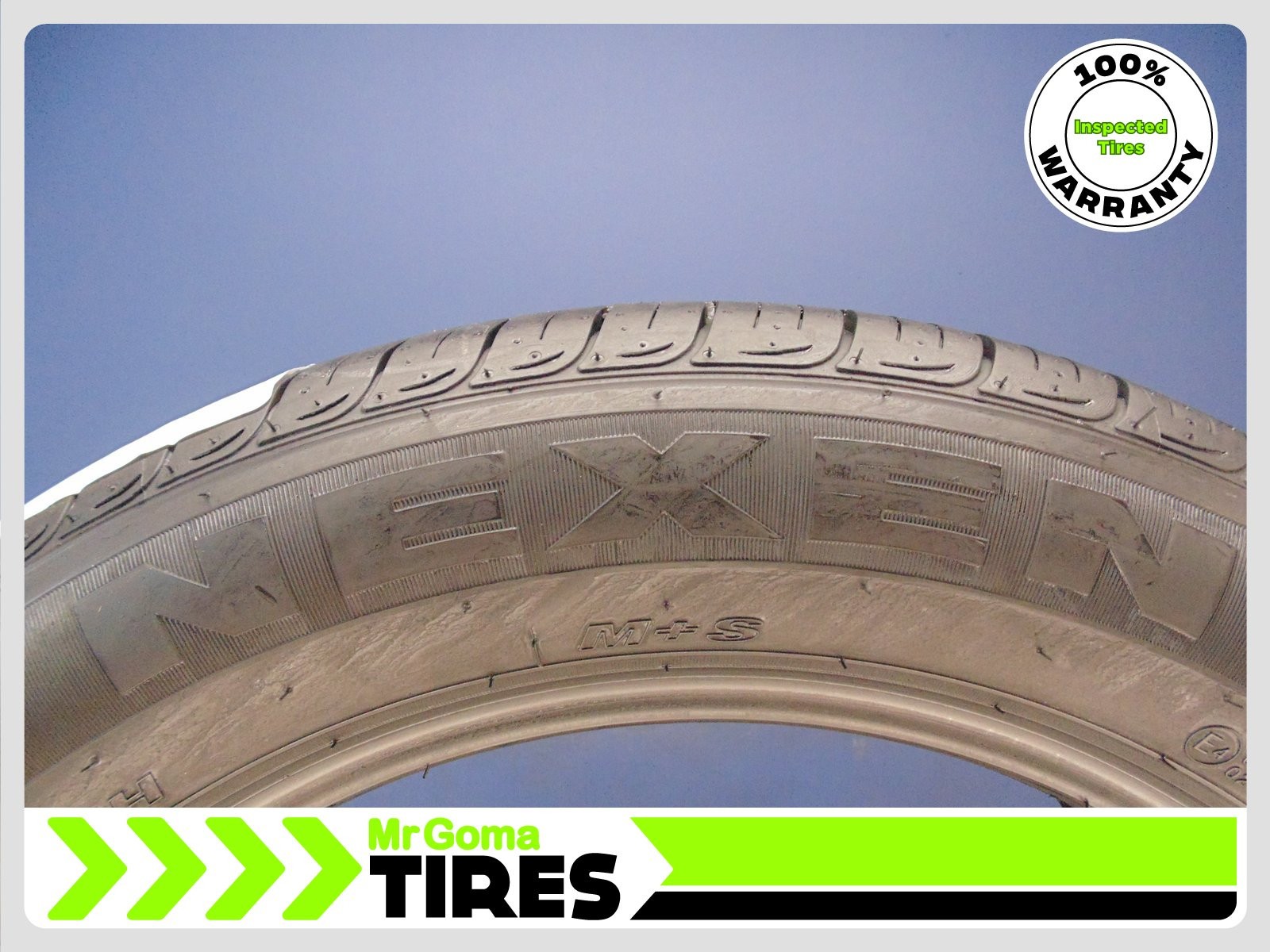 SET OF 2 NEXEN N PRIZ RH7 P225/55R18 USED TIRES 8.7/32 TREAD 225/55/18 2255518