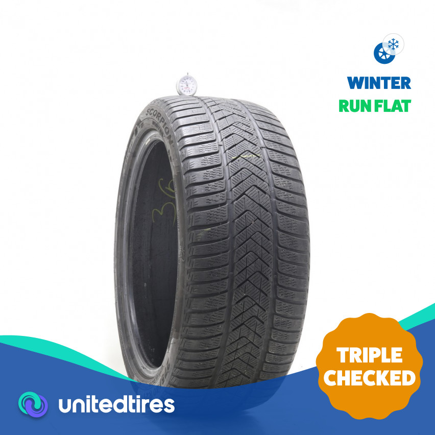 Used 275/40R21 Pirelli Scorpion Winter Run Flat 107V – 6/32
