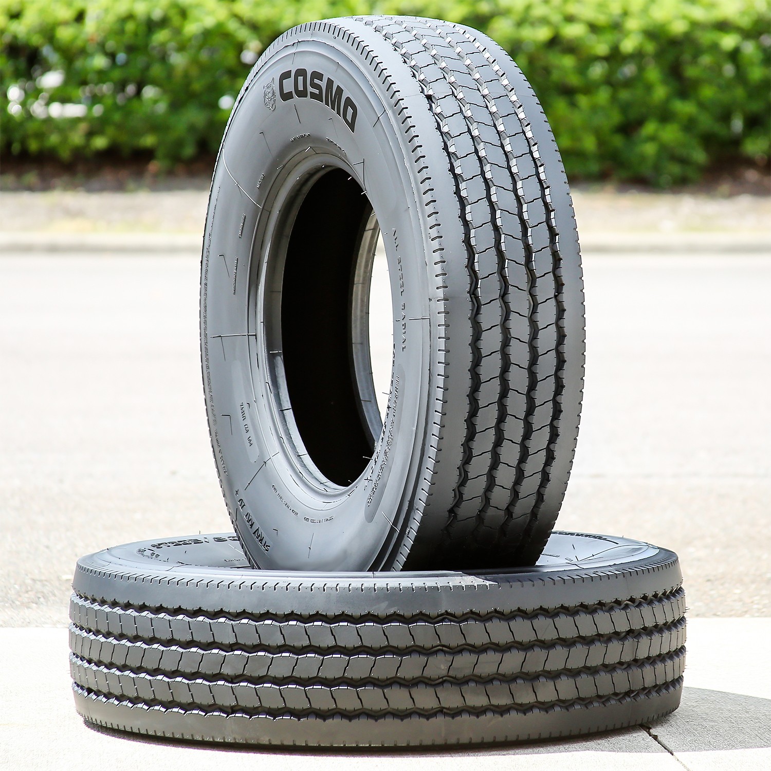 2 Tires Cosmo Stray Kat IV+ All Steel ST 235/80R16 Load G 14 Ply Trailer