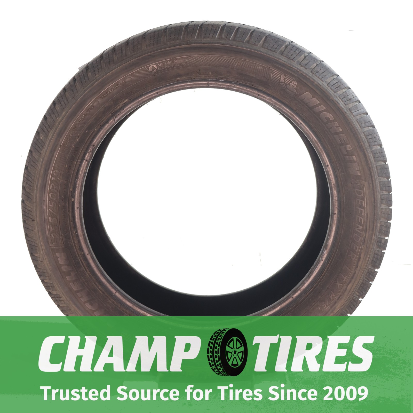 P255/50R19 Michelin Defender LTX M/S 107 H Used 8/32nds