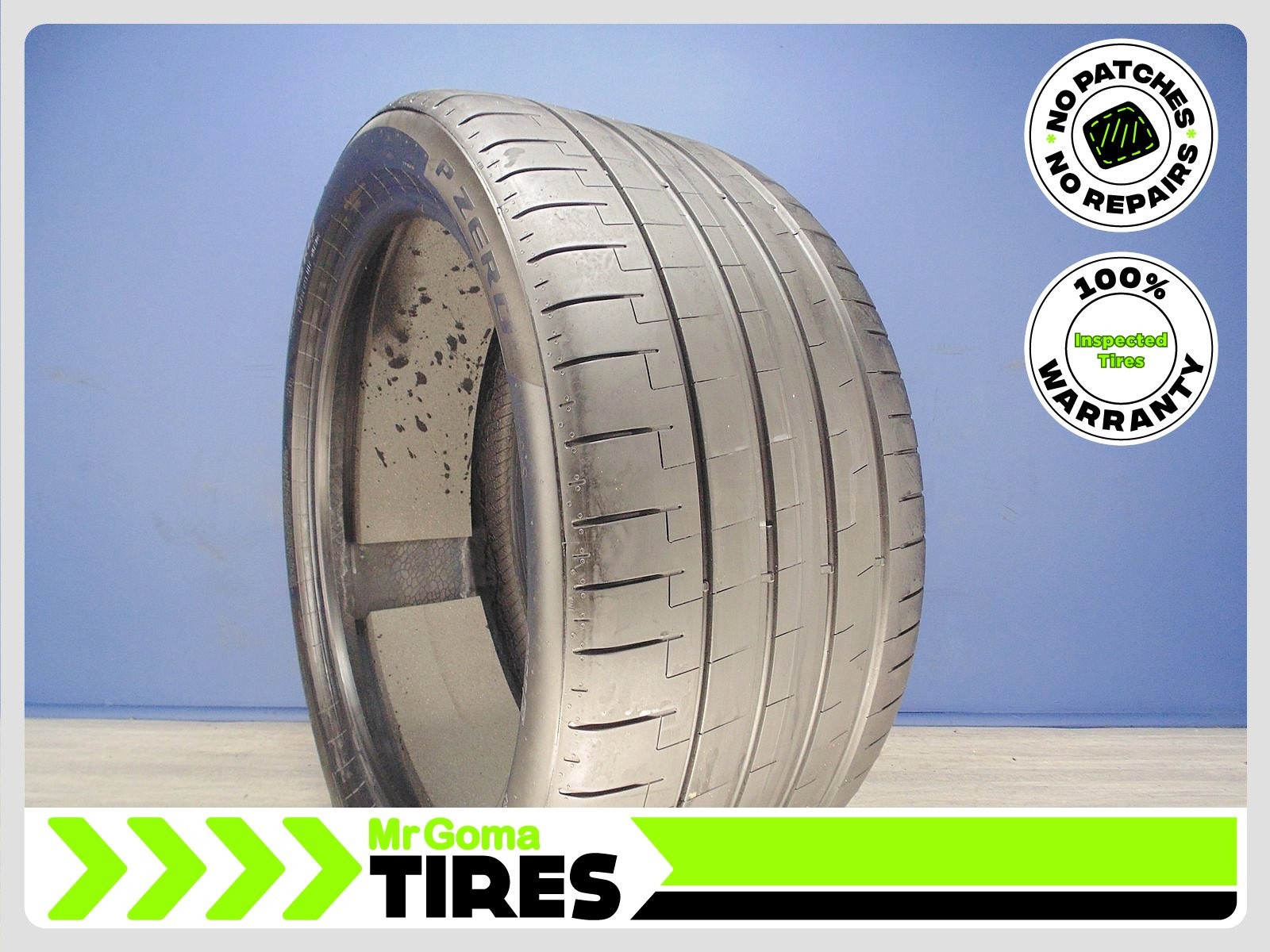 1 PIRELLI P ZERO PZ5 MO-S PNCS 325/35R23 USED TIRE 7.3/32 TREAD PZERO 3253523