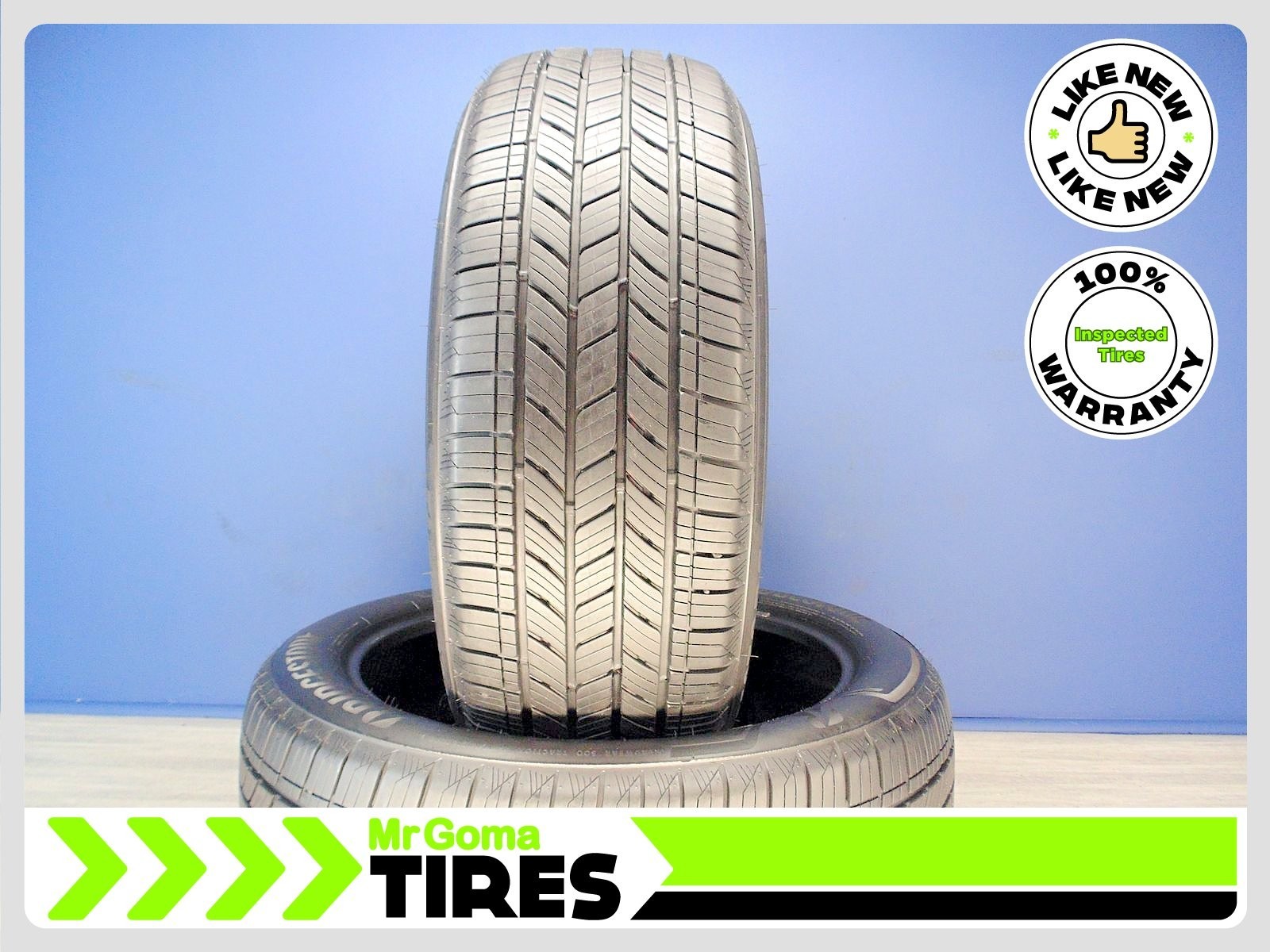 2 BRIDGESTONE ALENZA SPORT A/S E 235/50R21 USED TIRES 9.4/32 TREAD 101V 2355021