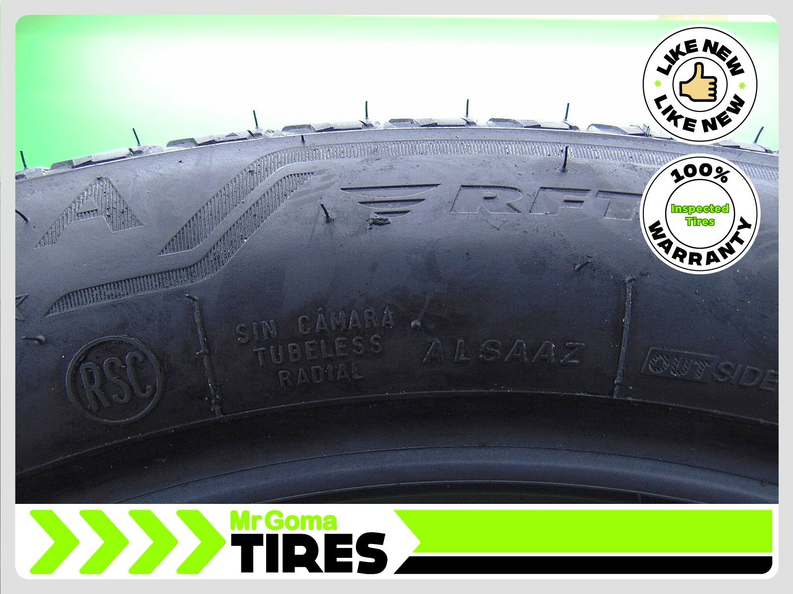2 BRIDGESTONE ALENZA SPORT A/S RSC RFT XL 275/45R20 USED TIRES 10/32 TREAD 110H