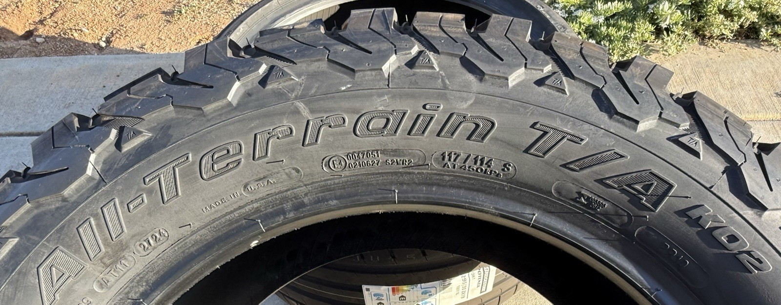 4 NEW LT305/50R20 117/114S BF Goodrich BFG All-Terrain T/A KO2 Tires 305/50R20