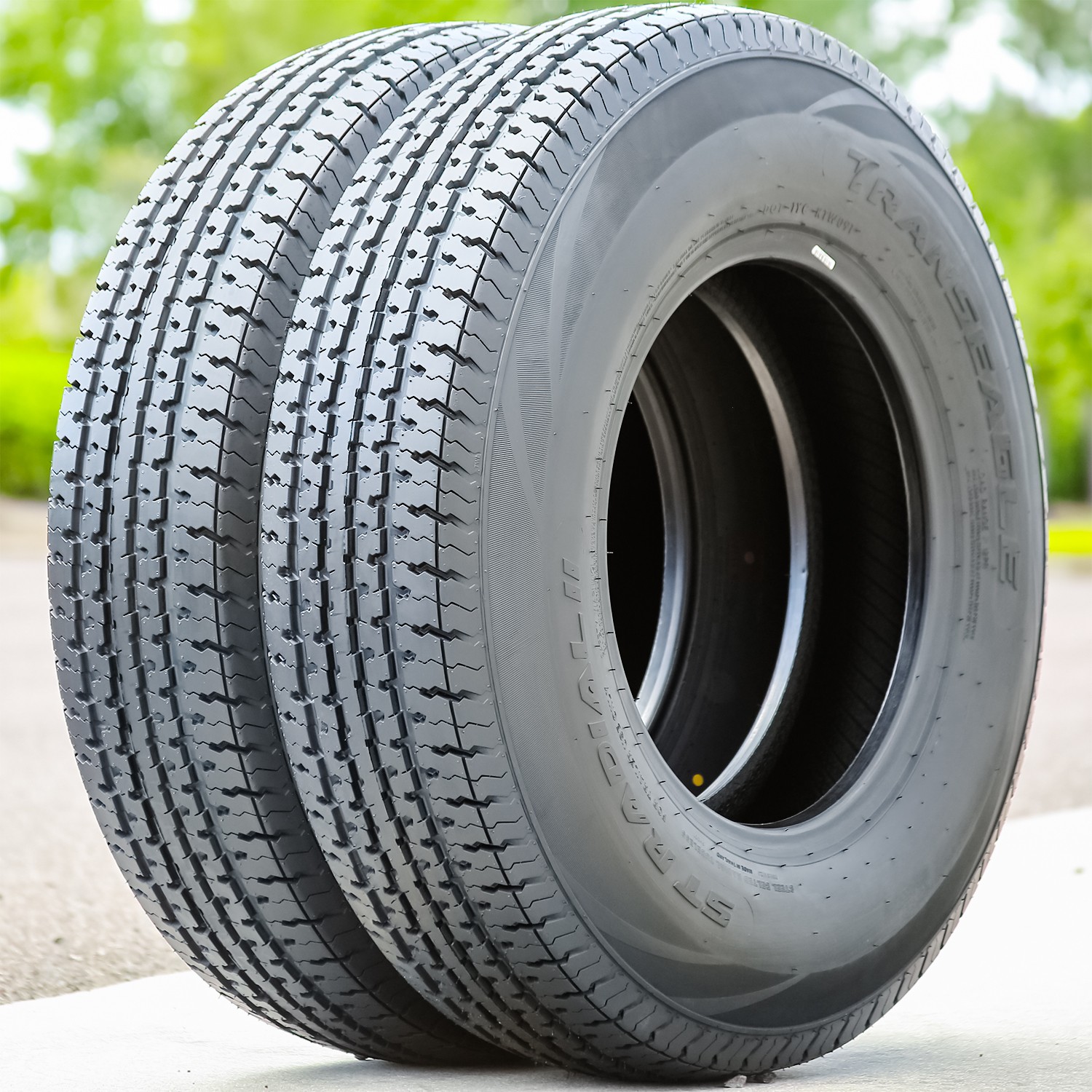Tire Transeagle ST Radial II Steel Belted ST 205/75R14 Load E 10 Ply Trailer