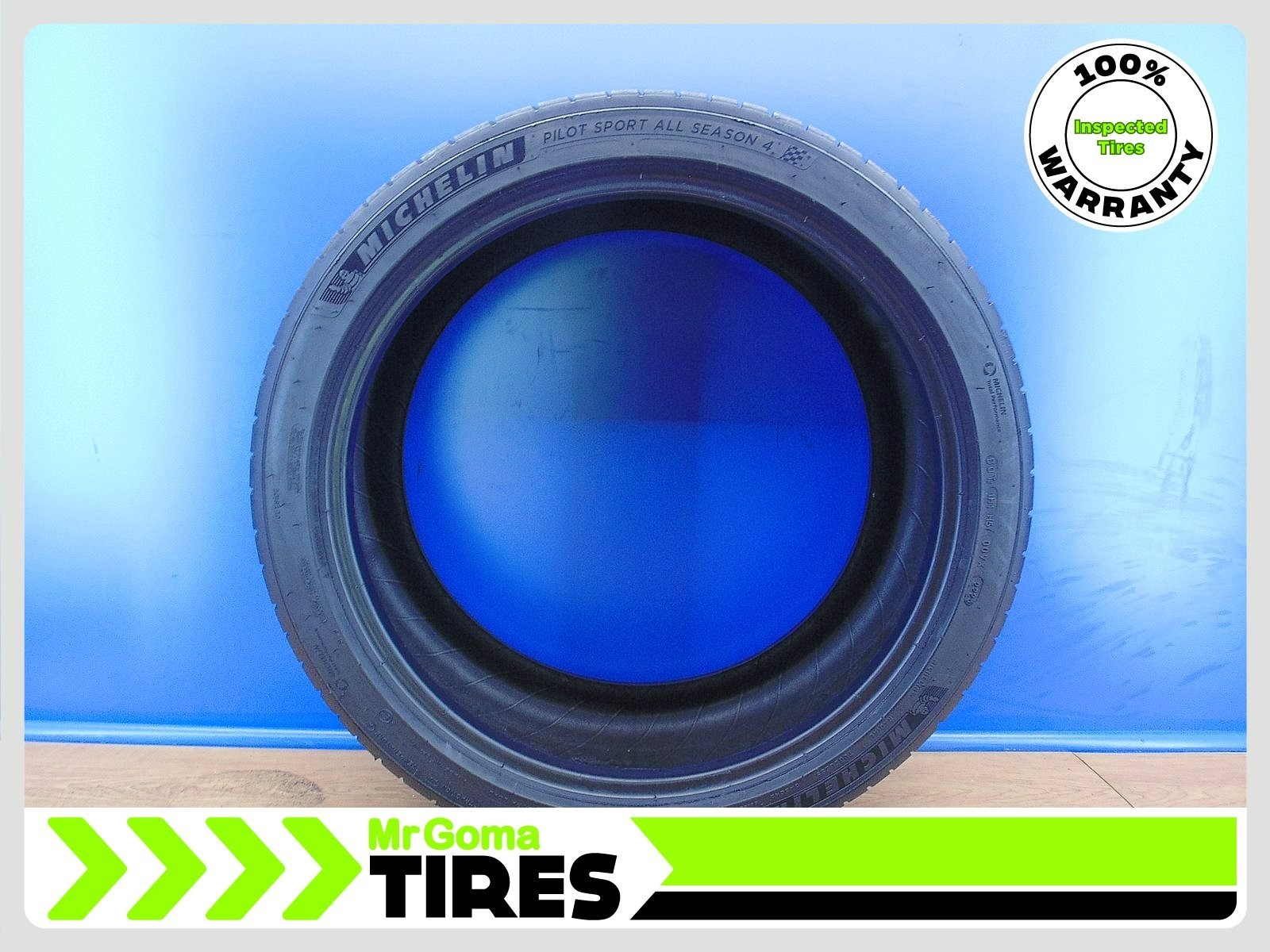 1 MICHELIN PILOT SPORT 4 ALL SEASON XL 235/40ZR20 USED TIRE 7.8/32 TREAD 96Y