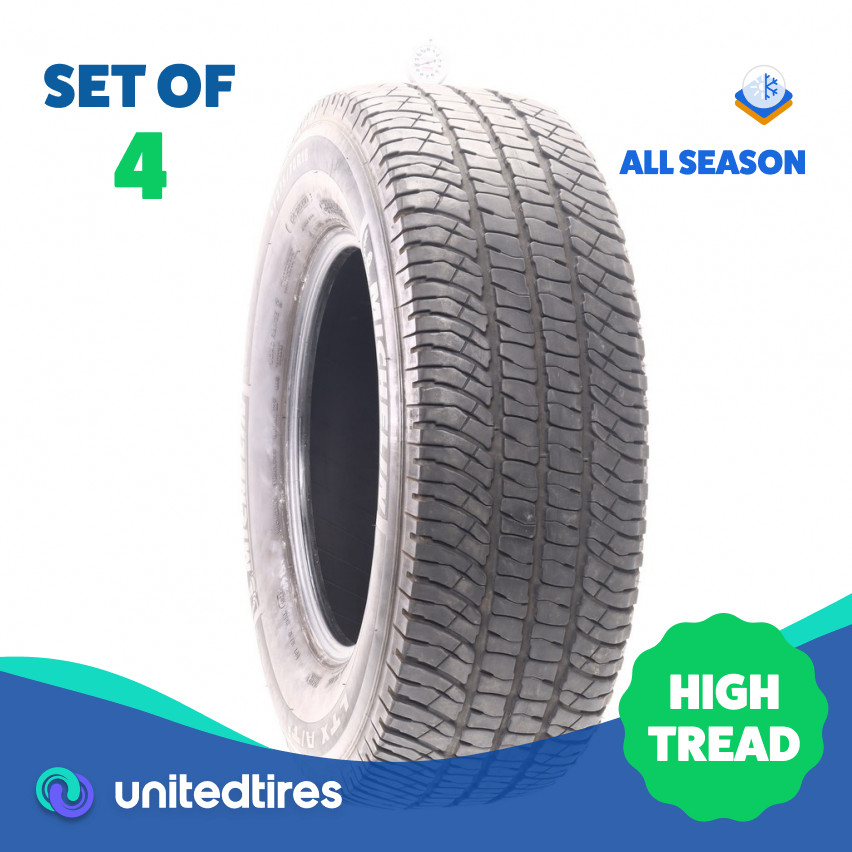 Set of (4) Used LT 275/70R18 Michelin LTX A/T2 125/122S – 9.5-11/32 (19G9F)