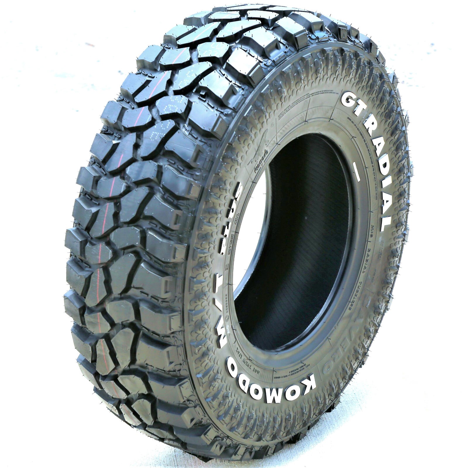 Tire GT Radial Savero Komodo M/T Plus LT 235/75R15 Load C 6 Ply MT Mud