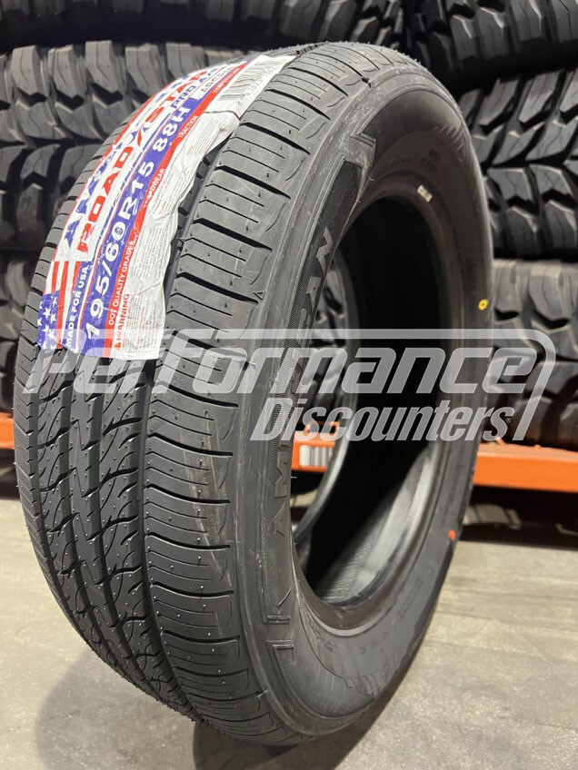 4 New American Roadstar Pro A/S Tires 195/60R15 88H SL BSW 195 60 15 1956015