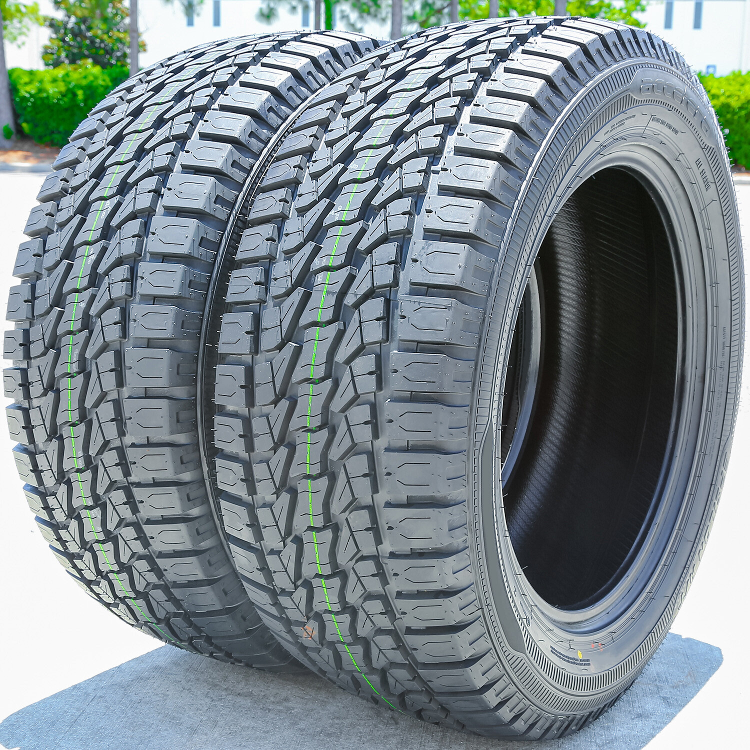 2 Tires Accelera Epsilon AT Steel Belted 265/70R17 115S A/T All Terrain