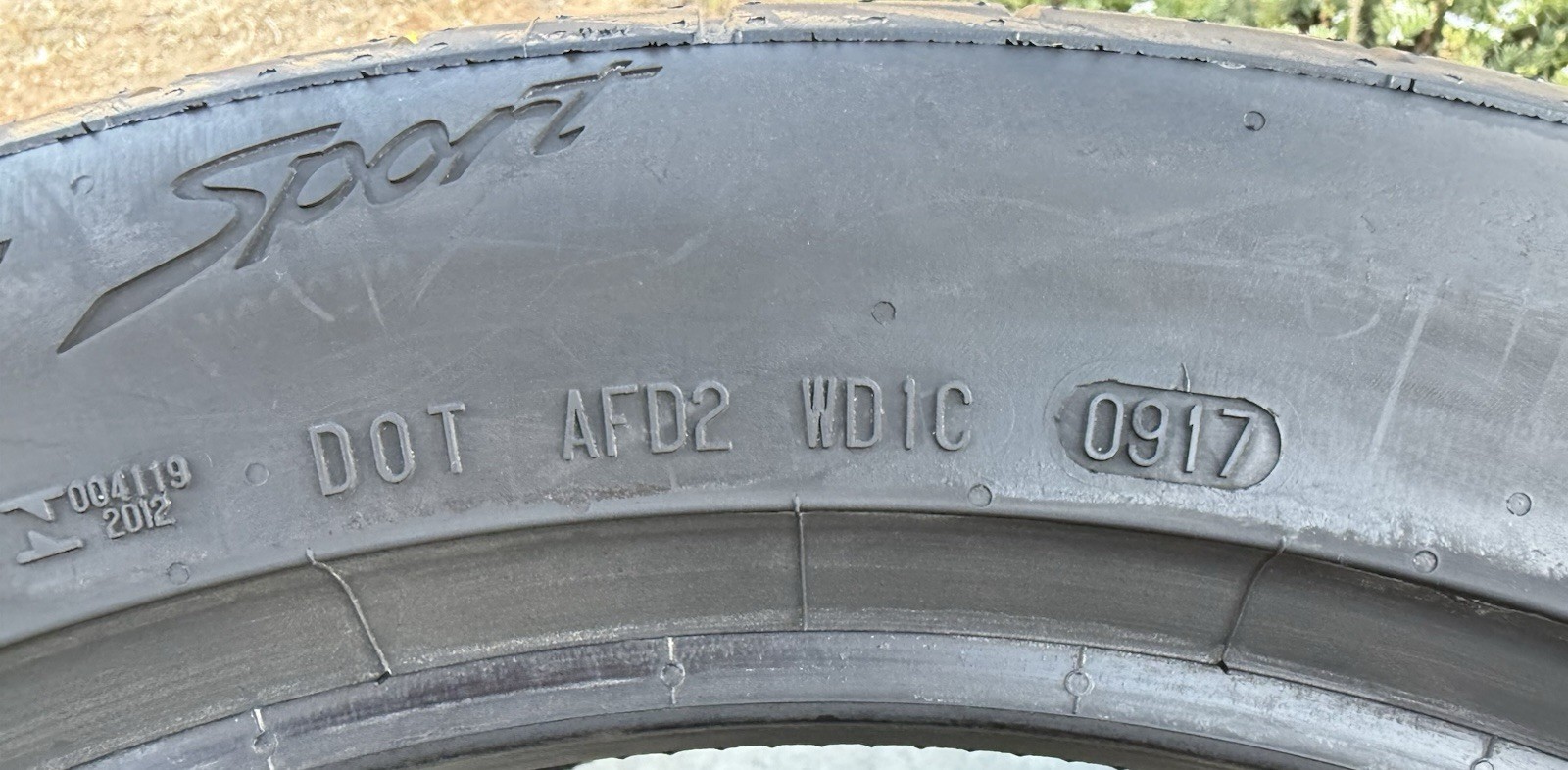 TWO BRAND NEW 275/40ZR19 Continental ExtremeContact Sport Like Michelin Sport 4S