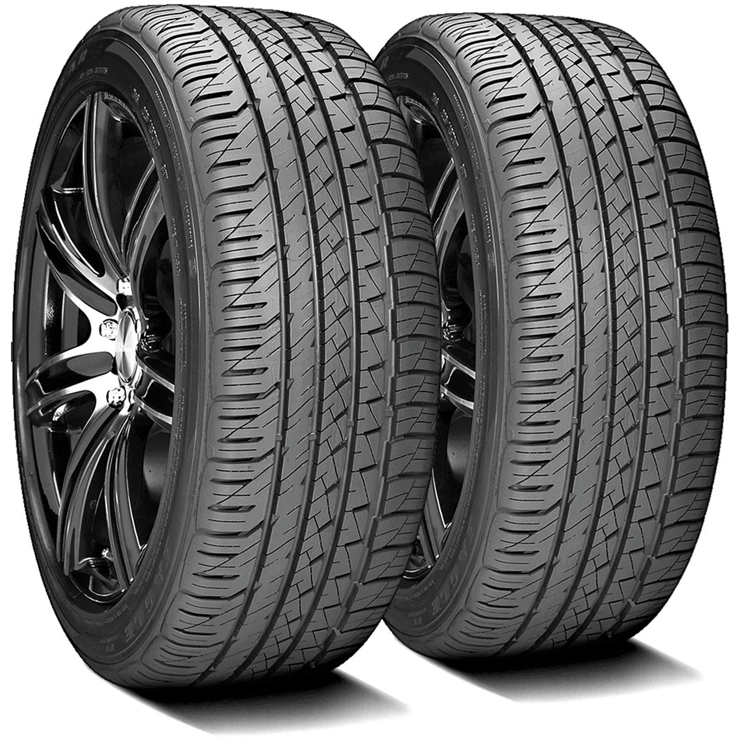 2 Goodyear Eagle F1 Asymmetric All-Season 245/40R19 94W (NR1) AS A/S UHP Tires