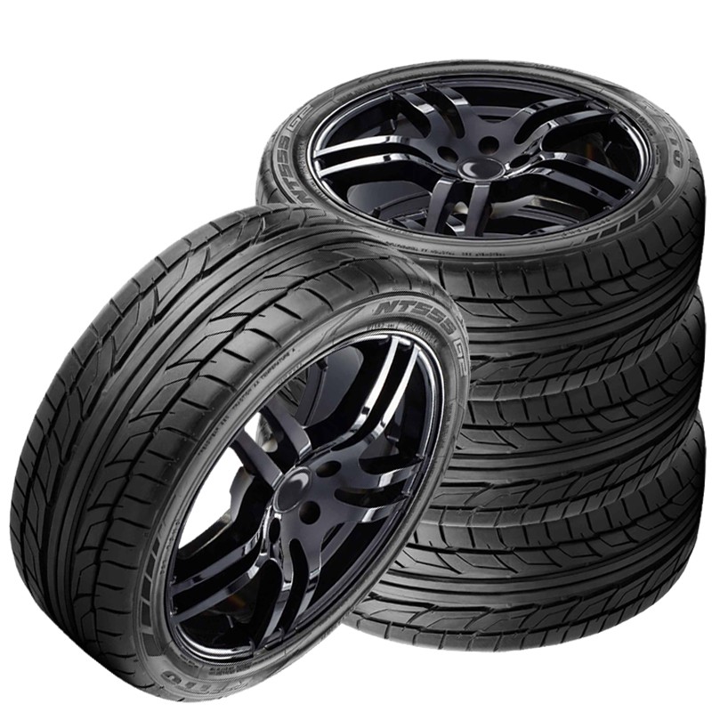 4 Nitto NT555 G2 295/40R18 103W Ultra High Performance UHP Tires ( Take Off )