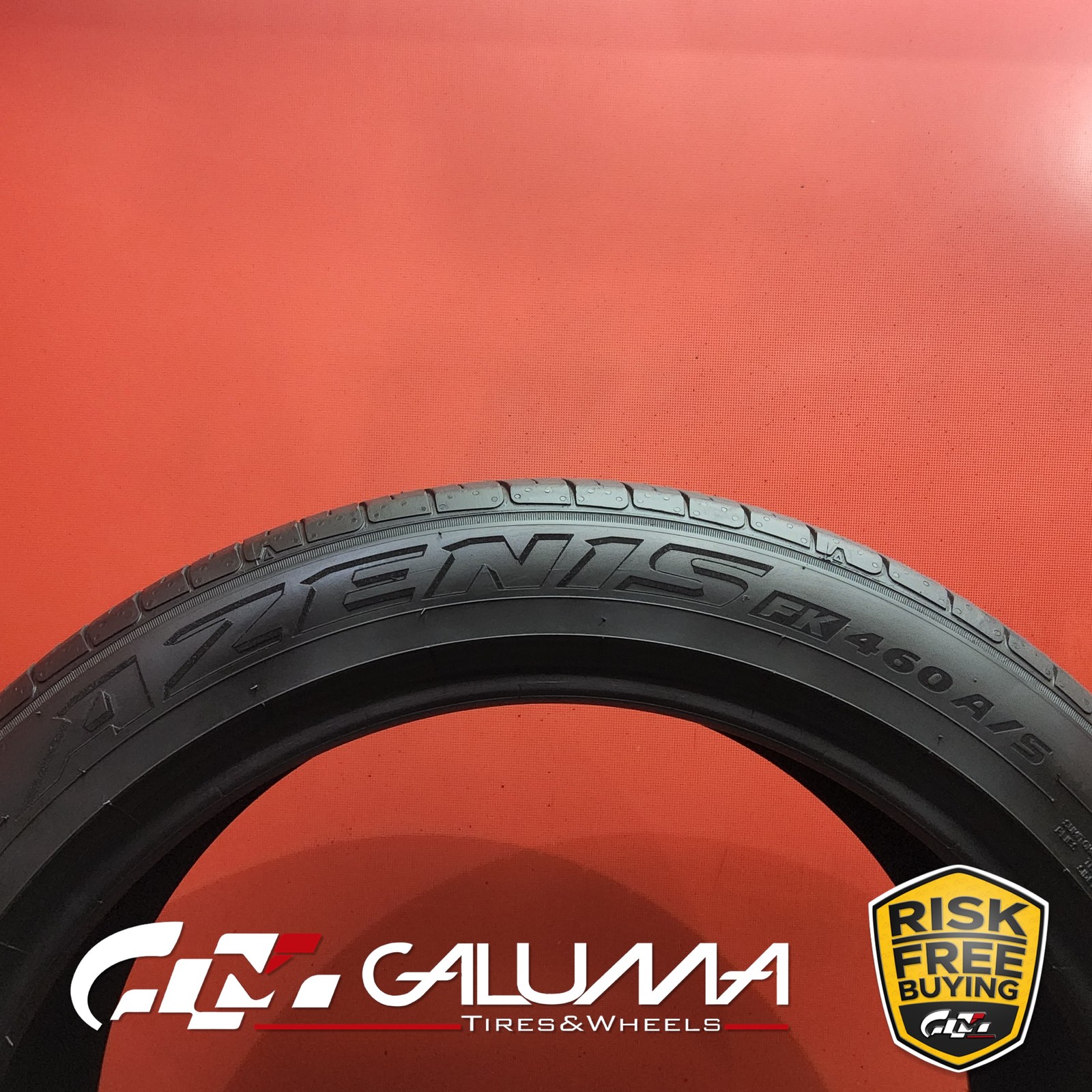 Set of 4 Tires Falken Azenis FK460 A/S 255/45ZR20 & 285/40ZR20 No Repairs #95618
