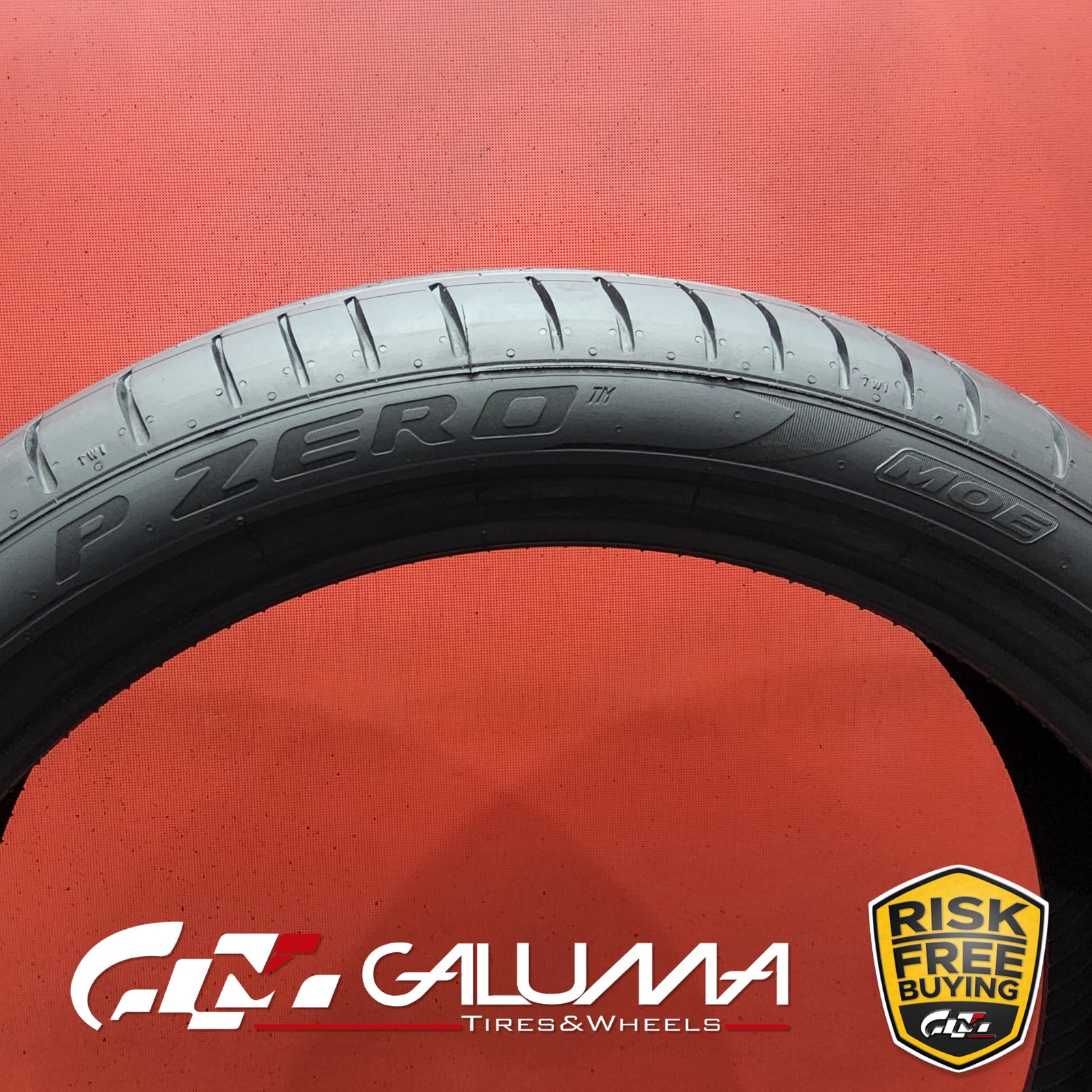 1 (One) Tire LikeNEW Pirelli P Zero PZ4 Run Flat MOE XL 255/35R19 No Patch 93558