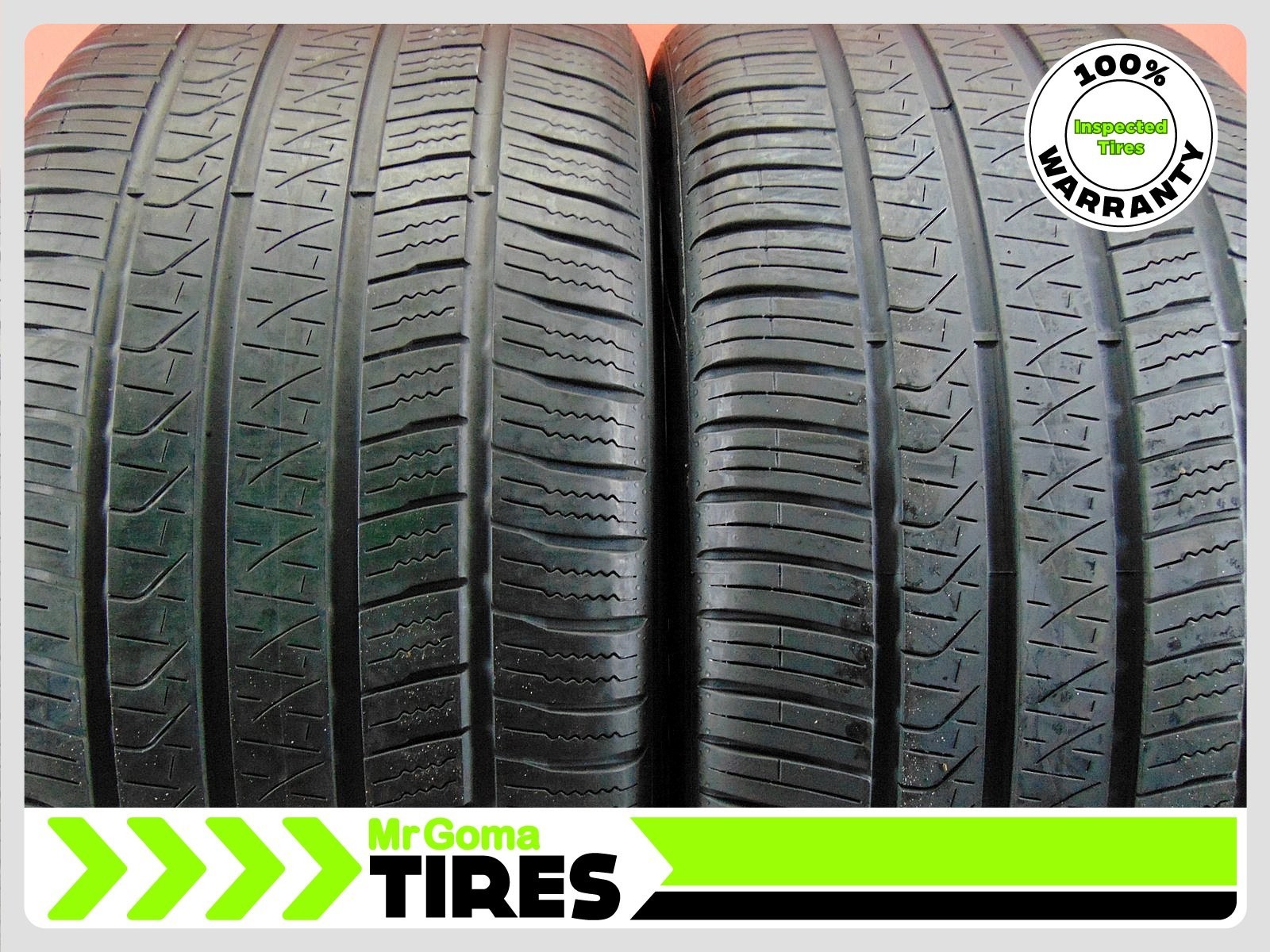 2 PIRELLI SCORPION TM ZERO A/S MO 315/40R21 USED TIRES 71% LIFE 3154021