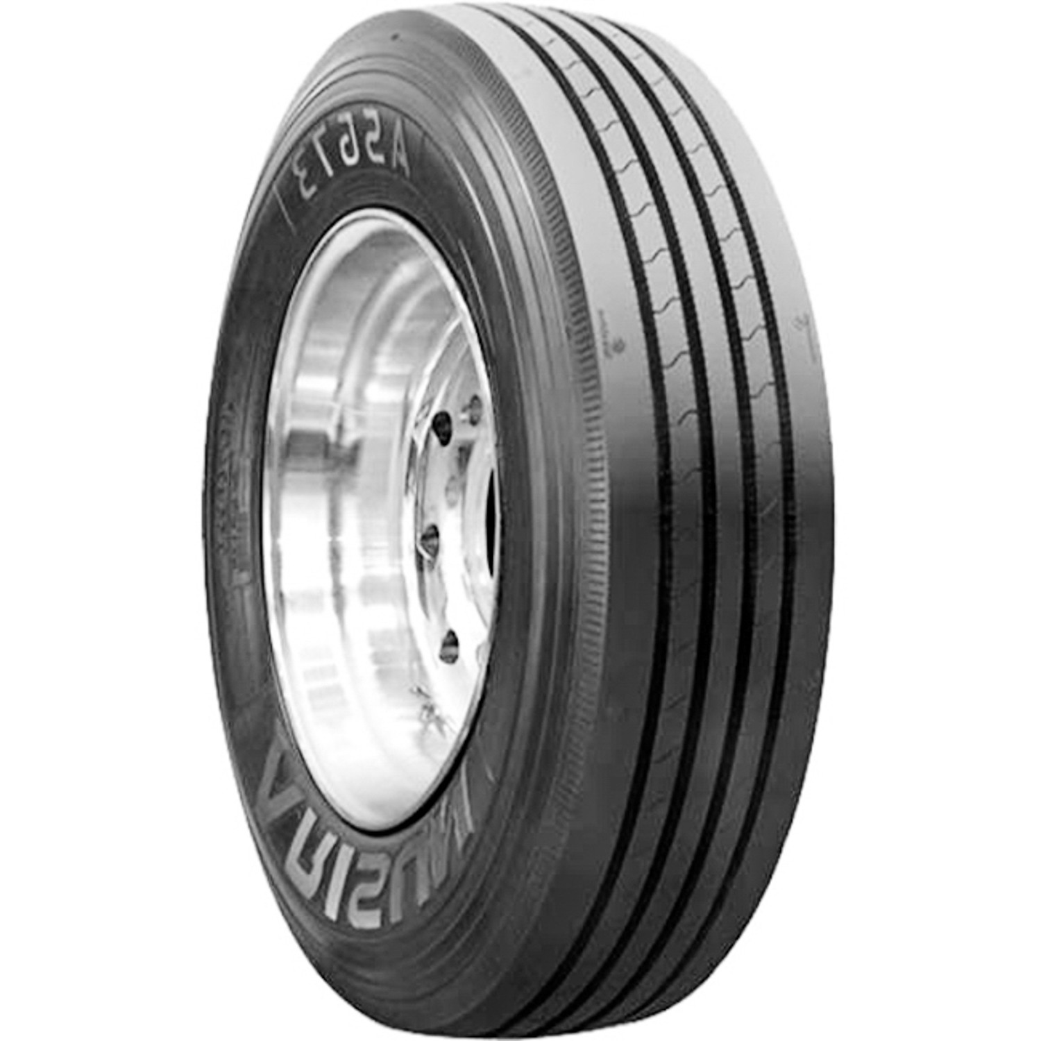 2 Tires Arisun AS673 255/70R22.5 Load H 16 Ply Steer Commercial