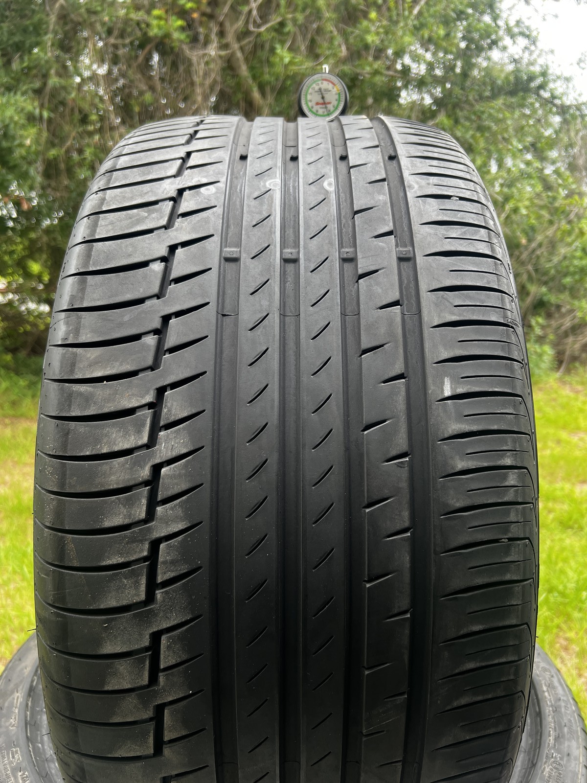 1 Tire Continental PremiumContact 6 SSR ★ BMW 315/35R22 117Y DOT.3124 6.25/32