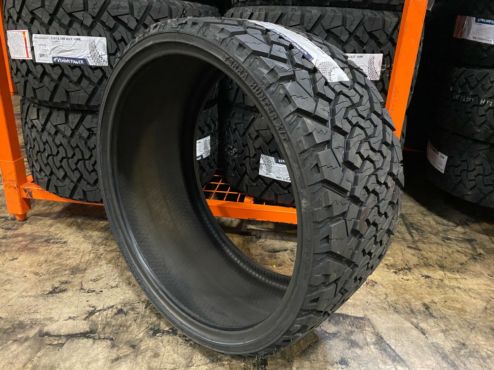 1 NEW 33X14.50R26 E Venom Terra Hunter XT 33 14.50 26 All Terrain Tires AT 10ply